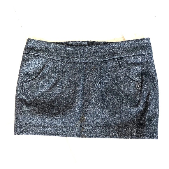 Maison scotch mini tweed skirt - Picture 1 of 7